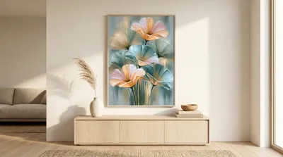 Raumansicht: Aura der Stille Florale Poesie