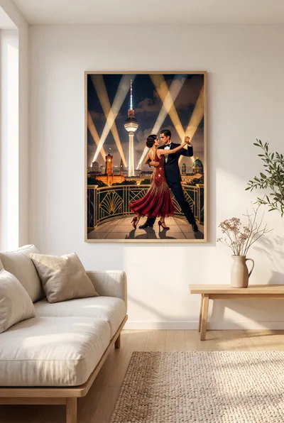Raumansicht: Berlin Tango der goldenen Nacht