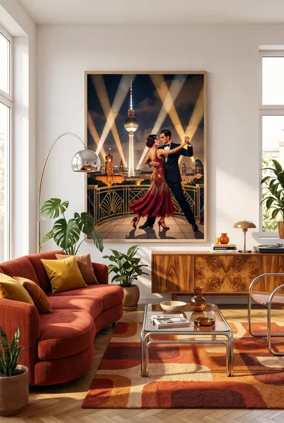 Raumansicht: Berlin Tango der goldenen Nacht