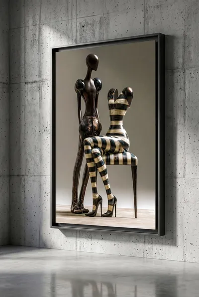 Raumansicht: Couture der Stille