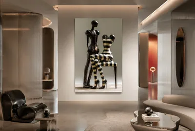 Raumansicht: Couture der Stille