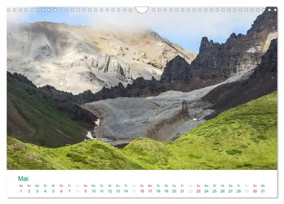 Wrangell-St.-Elias-Nationalpark – Maimotiv im Alaska-Kalender