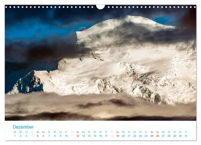 Mount McKinley in Alaska – Dezembermotiv im Alaska-Kalender