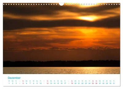 Sonnenuntergang am Darß – Dezembermotiv