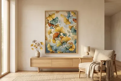 Raumansicht: Ginko Botanische Eleganz