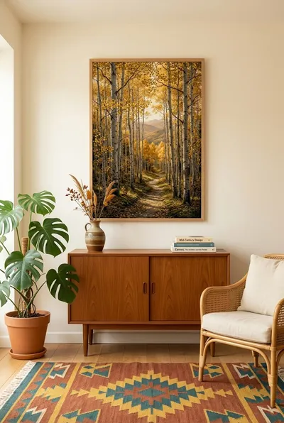 Raumansicht: Goldener Herbst