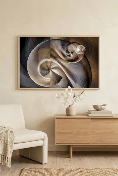 Raumansicht: Nautilus Muschel Fibonacci Folge