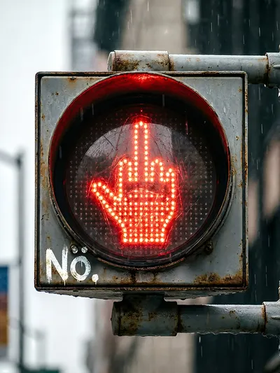 Wandbild Motiv: Nö Die urbane Rebellion