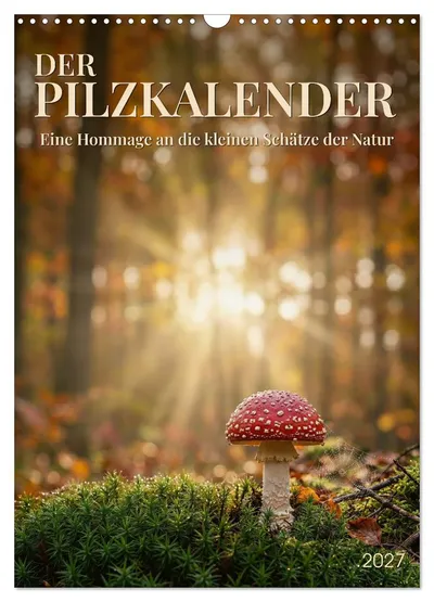 DER PILZKALENDER 2027 von Max Steinwald