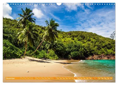 Anse Major auf Mahé – Dezembermotiv im Seychellen-Kalender